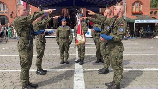 Żołnierze przysięgali