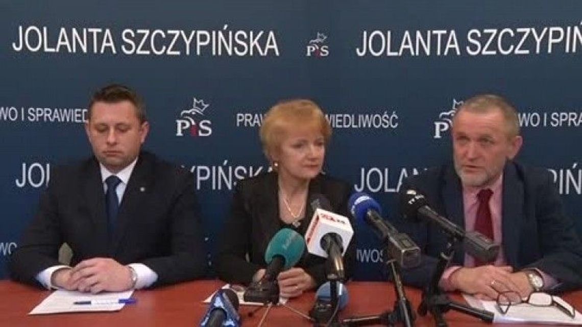 "Konferencja prasowa Jolanty Szczypińskiej" 20.02.2017