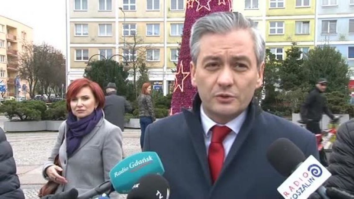 "Konferencja prasowa Prezydenta Słupska" 05.12.2016